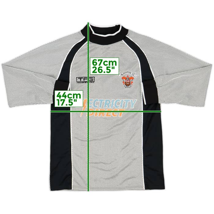 2001-03 Blackpool GK Shirt - 8/10 - (Y)