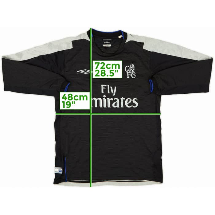 2004-05 Chelsea Away L/S Shirt - 5/10 - (S)