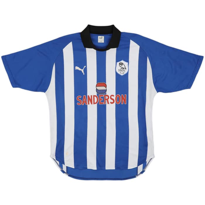 1999-00 Sheffield Wednesday Home Shirt Jonk #4 - 7/10 - (L)