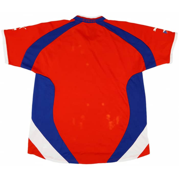 2000-02 Czech Republic Basic Home Shirt - 5/10 - (XL)