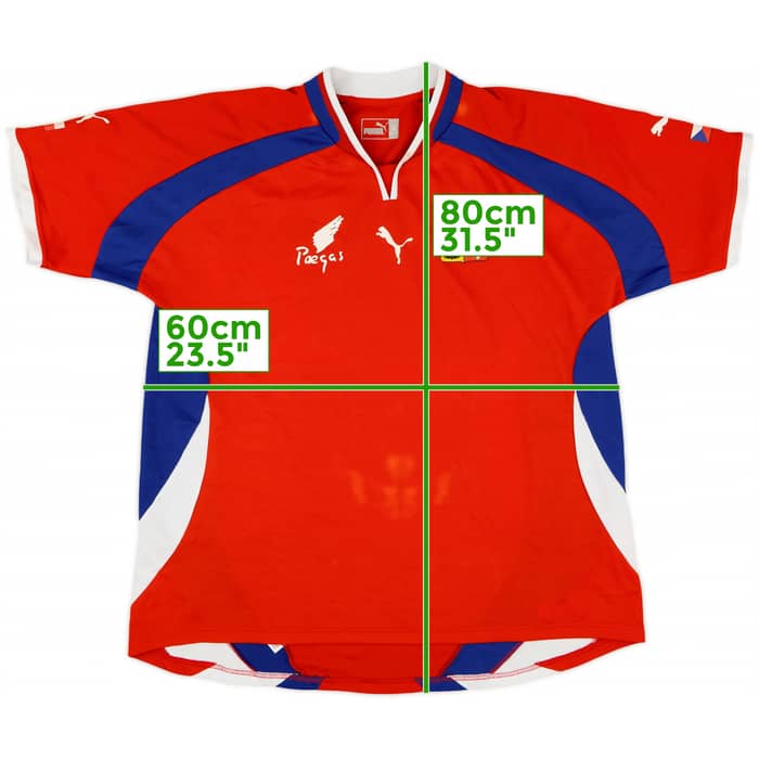 2000-02 Czech Republic Basic Home Shirt - 5/10 - (XL)