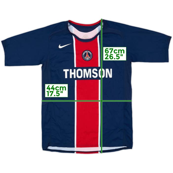 2005-06 Paris Saint-Germain Home Shirt - 8/10 - (L.Boys)