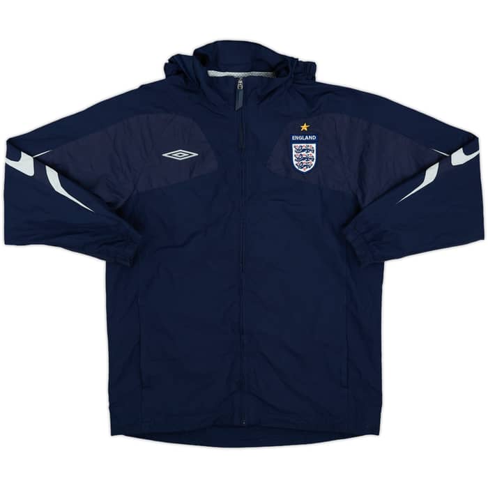 2006-07 England Umbro Hooded Rain Jacket - 3/10 - (M.Boys)
