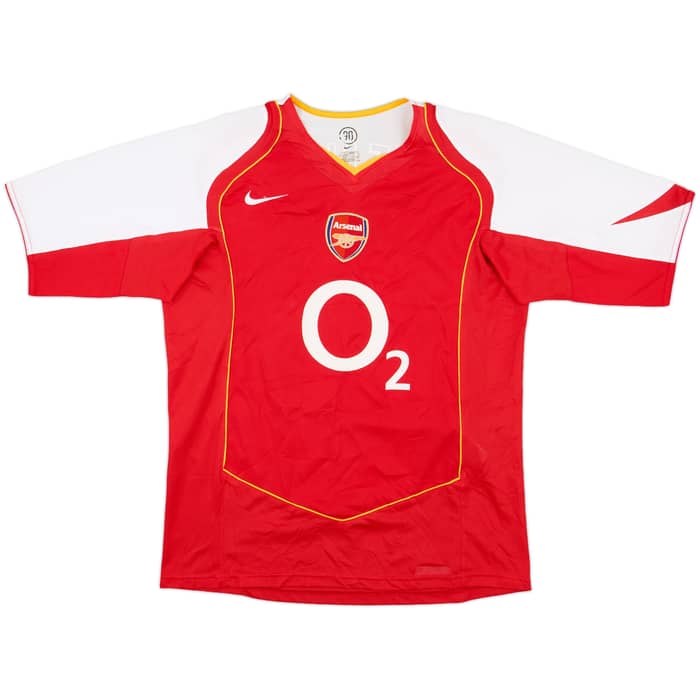 2004-05 Arsenal Home Shirt Henry #14 - 9/10 - (L)