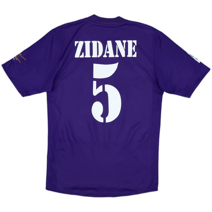 2002-03 Real Madrid Centenary Third Shirt Zidane #5 - 8/10 - (S)