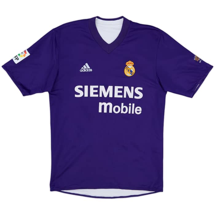 2002-03 Real Madrid Centenary Third Shirt Zidane #5 - 8/10 - (S)