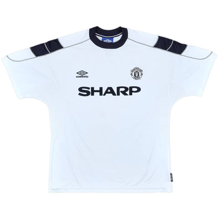 1999-00 Manchester United Third Shirt Beckham #7 - 8/10 - (L)