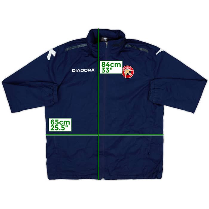 2012-13 Walsall Diadora Rain Jacket - 6/10 - (XL)