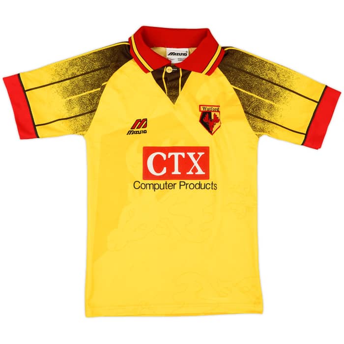 1997-98 Watford Home Shirt - 9/10 - (XL.Boys)