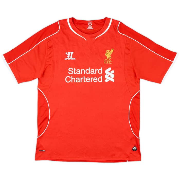 2014-15 Liverpool Home Shirt Gerrard #8 - 7/10 - (L)