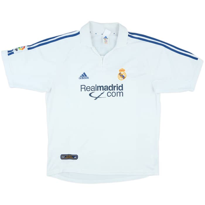 2001 Real Madrid Home Shirt J.M.Guti #14 - 8/10 - (XL)