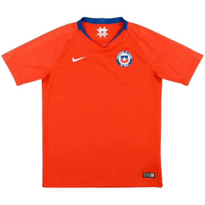 2018-19 Chile Home Shirt - 9/10 - (XL.Boys)