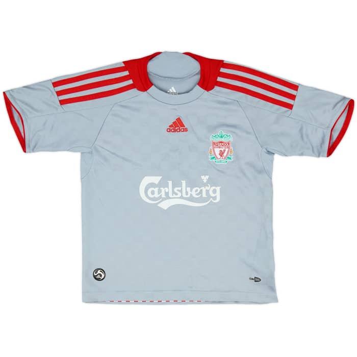 2008-09 Liverpool Away Shirt and Shorts Torres #9 - 9/10 - (7-8 Years)