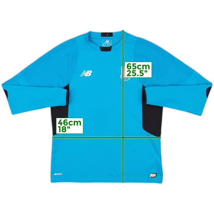 2015-16 Stoke City GK Shirt - 9/10 - (XL.Boys)