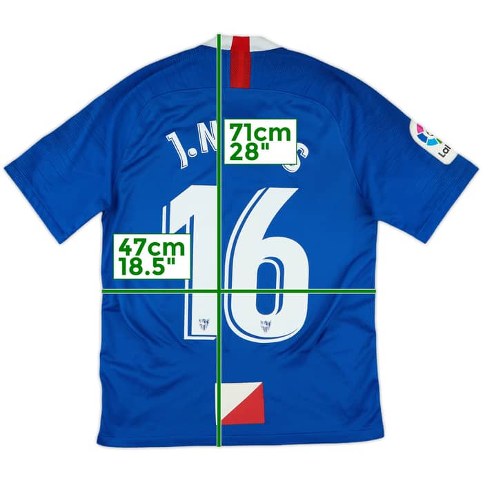 2019-20 Sevilla Third Shirt J.Navas #16 - 8/10 - (M)