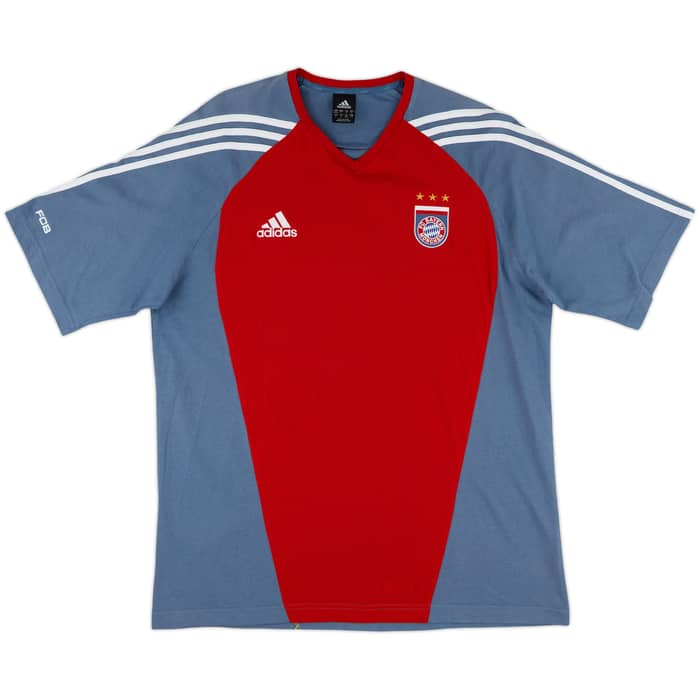 2005-06 Bayern Munich adidas Cotton Tee - 9/10 - (L/XL)