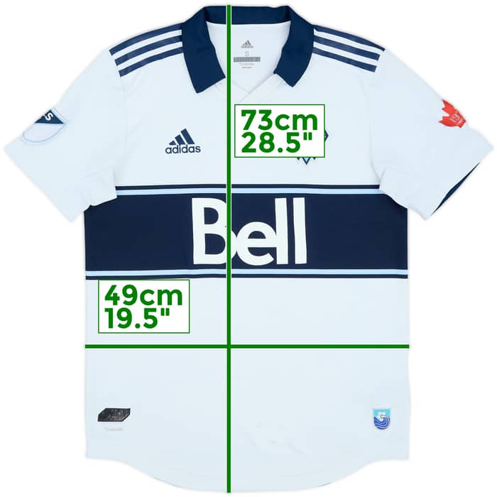 2019 Vancouver Whitecaps Authentic Home Shirt - 6/10 - (S)