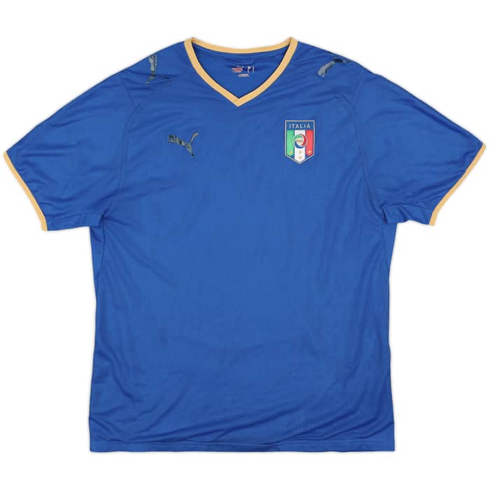 2007-08 Italy Home Shirt - 4/10 - (L)