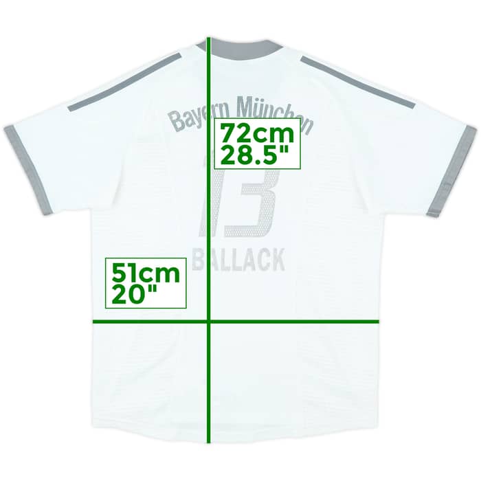 2002-03 Bayern Munich Away Shirt Ballack #13 - 6/10 - (XL.Boys)