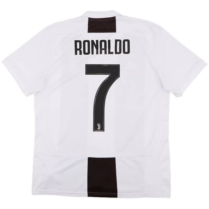 2018-19 Juventus Home Shirt Ronaldo #7 - 6/10 - (M)