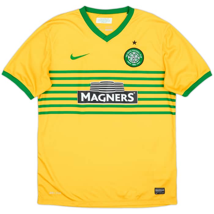 2013-14 Celtic Away Shirt Virgil #5 - 9/10 - (M)