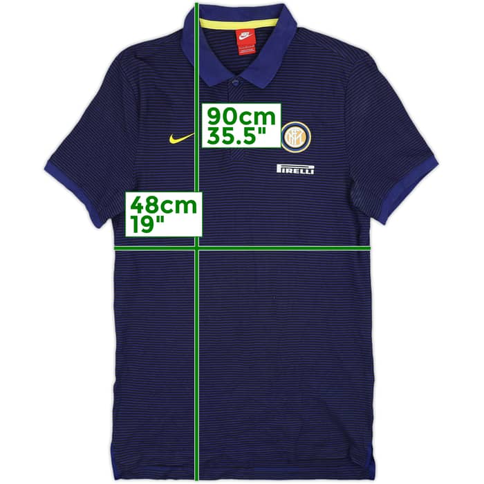 2016-17 Inter Milan Nike Polo Shirt - 9/10 - (L)