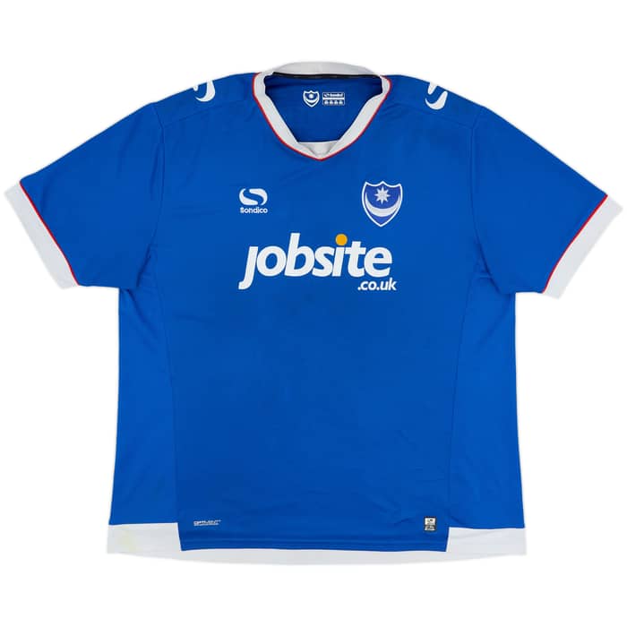 2016-17 Portsmouth Home Shirt - 5/10 - (XXL)