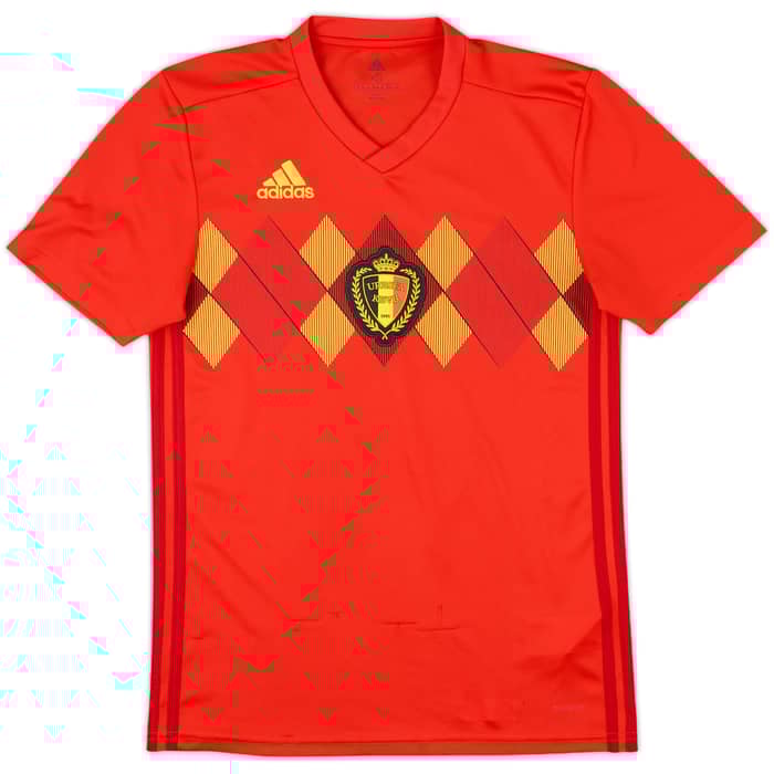 2018-19 Belgium Home Shirt - 8/10 - (XS)