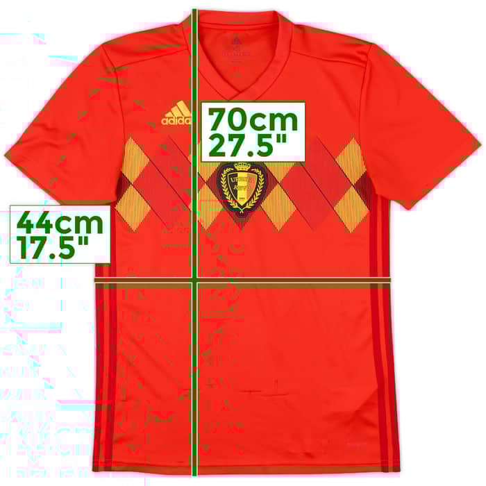 2018-19 Belgium Home Shirt - 8/10 - (XS)