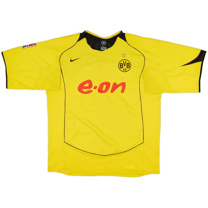 2004-05 Borussia Dortmund Home Shirt Dede #17 - 6/10 - (XL)