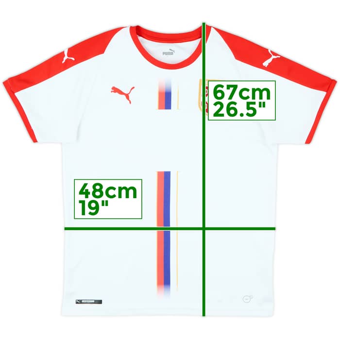 2018-20 Serbia Away Shirt - 7/10 - (S)