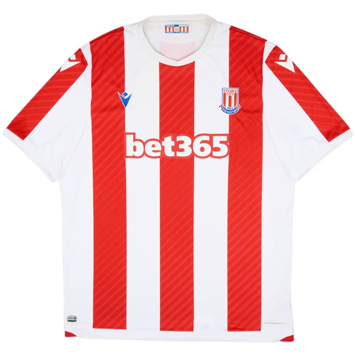 2021-22 Stoke City Home Shirt - 7/10 - (4XL)