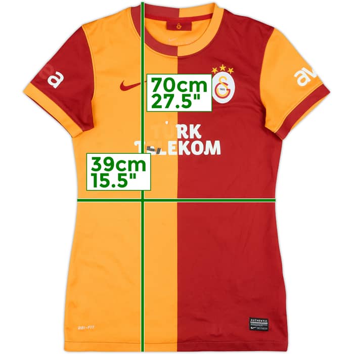 2013-14 Galatasaray Home Shirt - 4/10 - (Women's S)