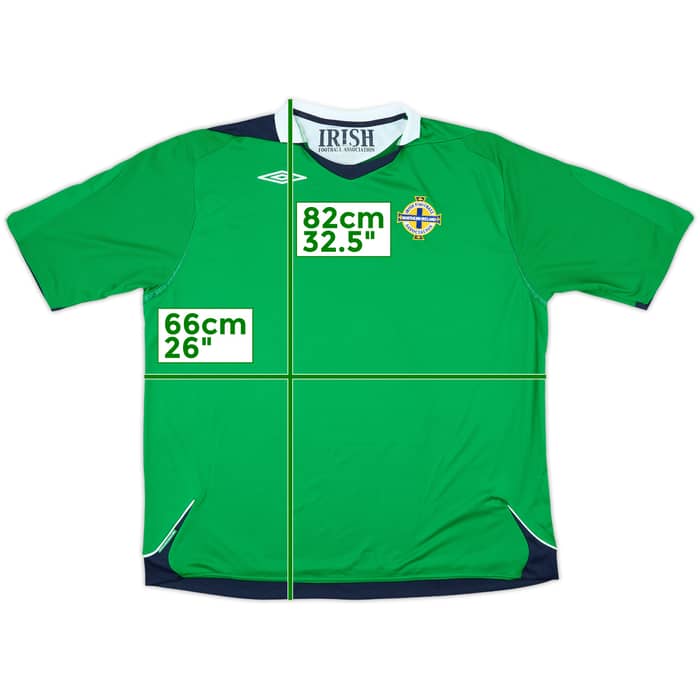 2006-08 Northern Ireland Home Shirt - 8/10 - (3XL)