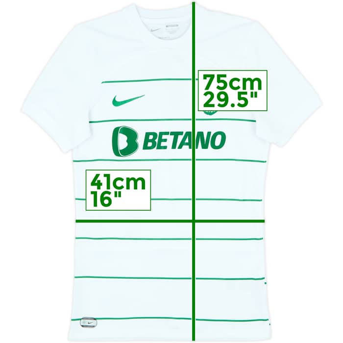 2023-24 Sporting CP Away Shirt - 6/10 - (S)
