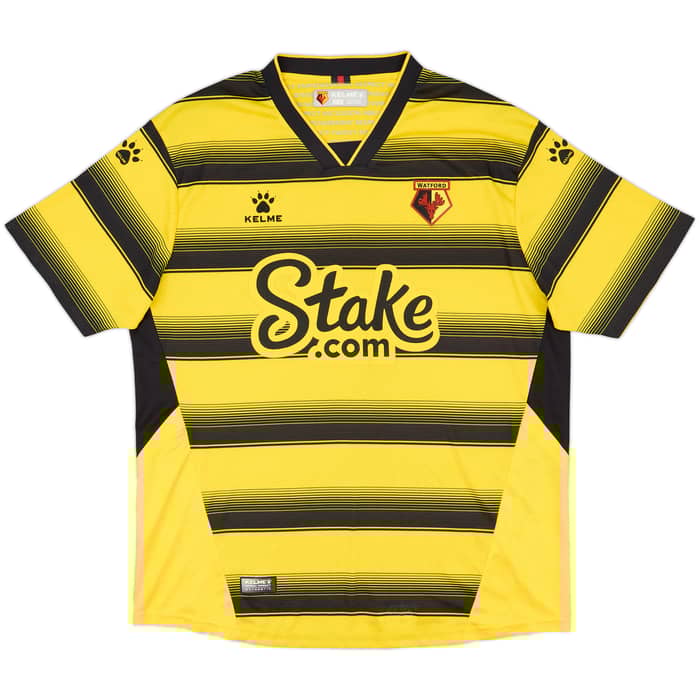 2021-22 Watford Home Shirt - 6/10 - (XL)