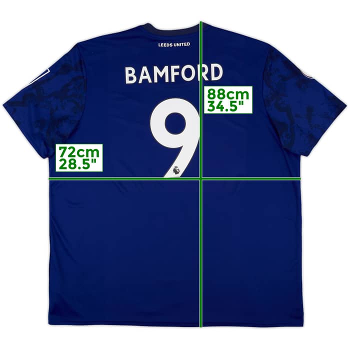 2021-22 Leeds United Away Shirt Bamford #9 - 10/10 - (XL)