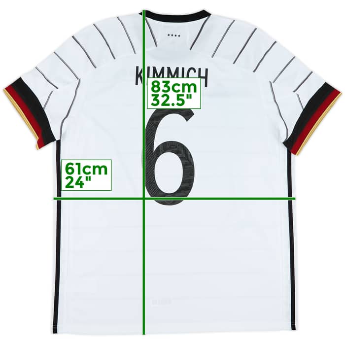 2020-21 Germany Home Shirt Kimmich #6 - 10/10 - (XL)
