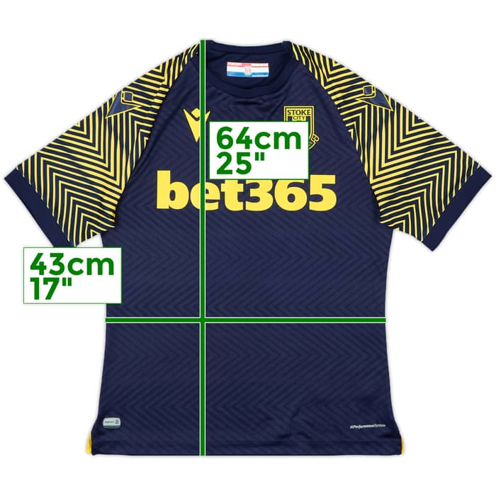 2020-21 Stoke City Away Shirt - 10/10 - (Women's S)