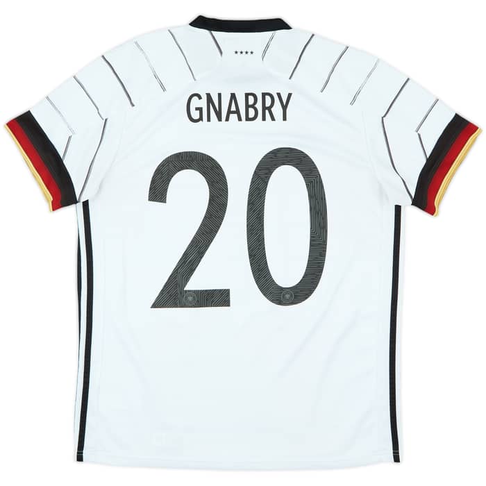 2020-21 Germany Home Shirt Gnabry #20 - 8/10 - (L)