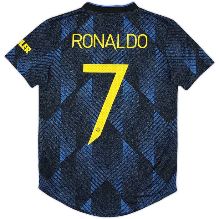 2021-22 Manchester United Third Shirt Ronaldo #7 - 9/10 - (Women's S)