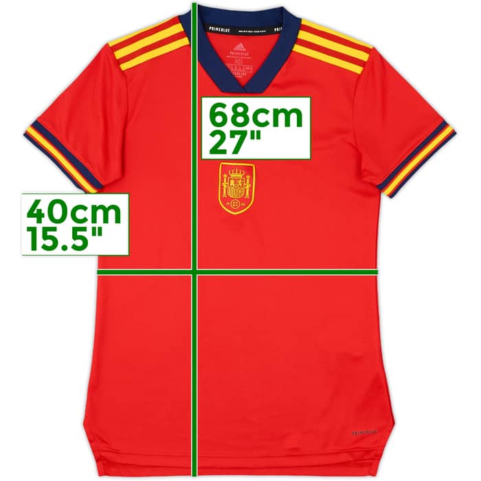 2022-23 Spain Home Shirt - 8/10 - (Women's XS)
