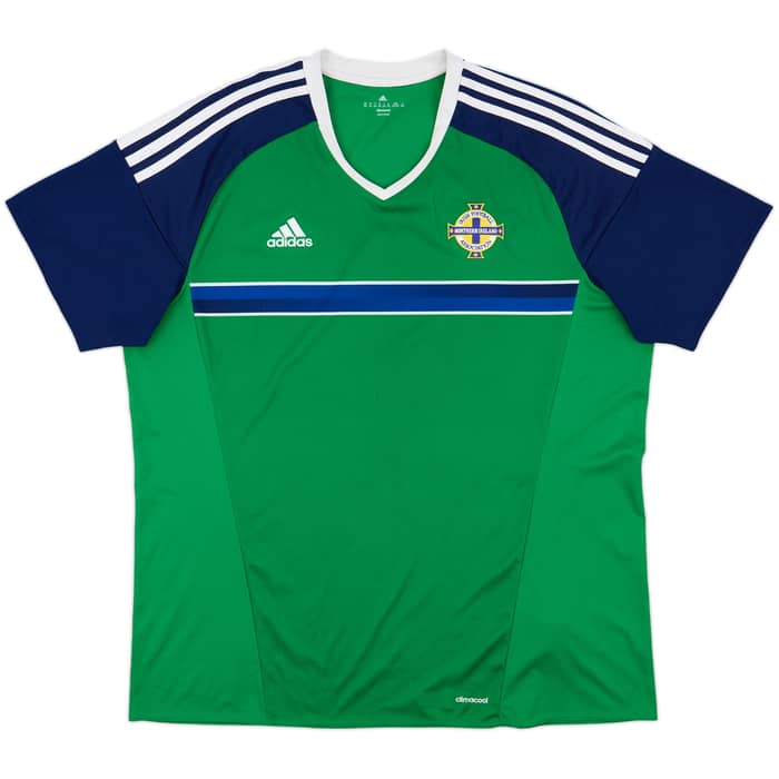2016-17 Northern Ireland Home Shirt - 9/10 - (XXL)