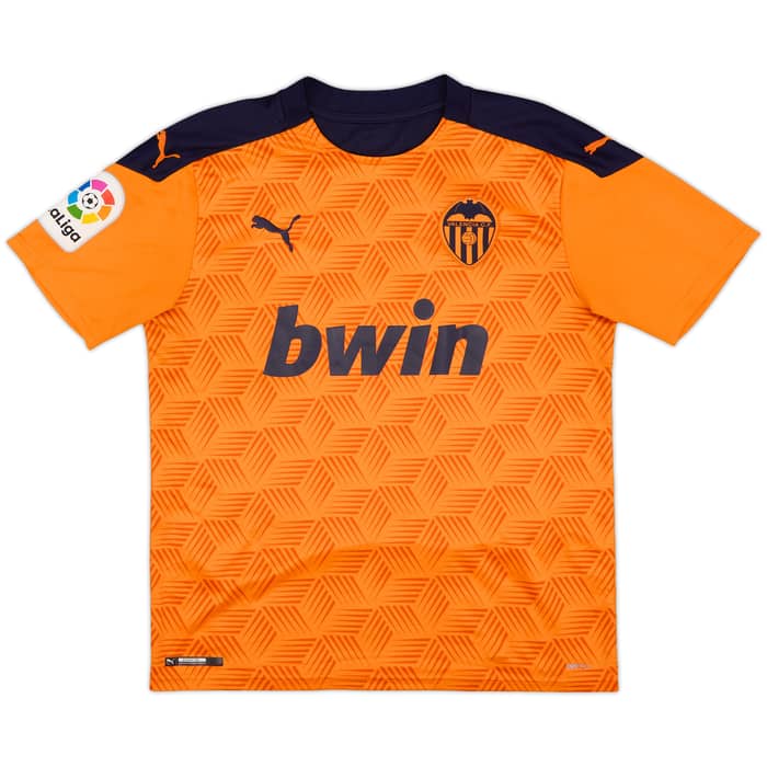 2020-21 Valencia Away Shirt Kang In #20 - 10/10 - (M)