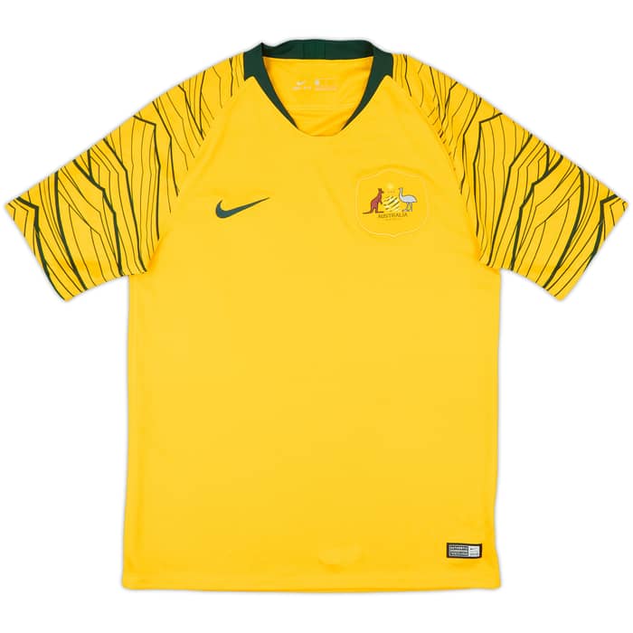 2018-20 Australia Home Shirt - 8/10 - (M)