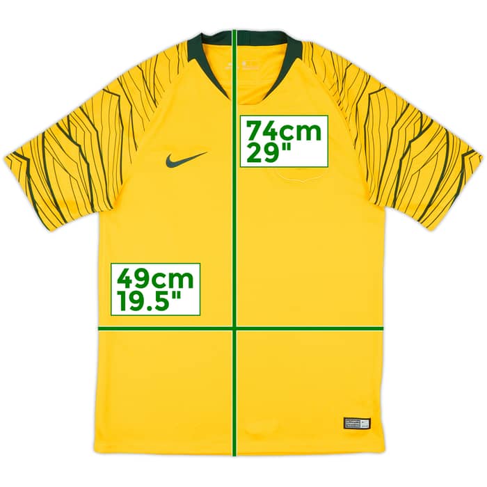 2018-20 Australia Home Shirt - 8/10 - (M)