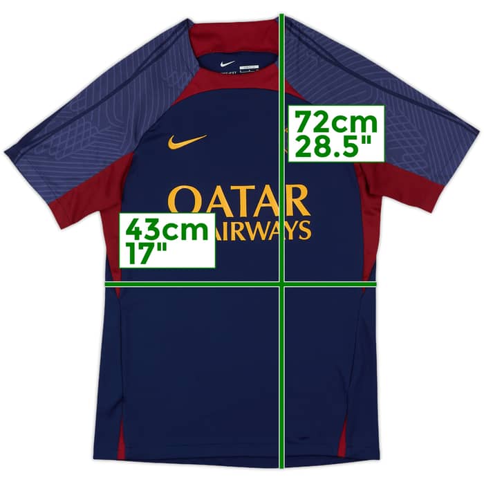 2023-24 Paris Saint-Germain Nike Training Shirt - 9/10 - (S)