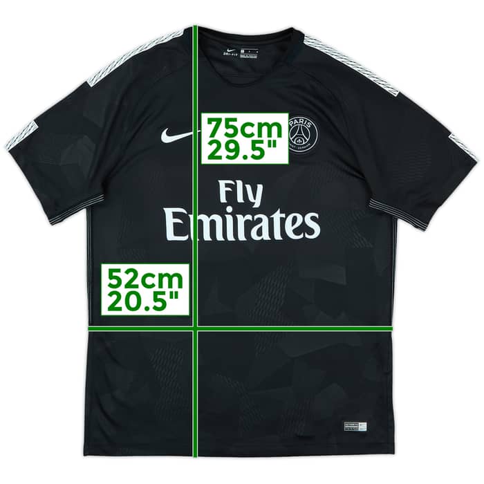 2017-18 Paris Saint-Germain Third Shirt - 10/10 - (L)