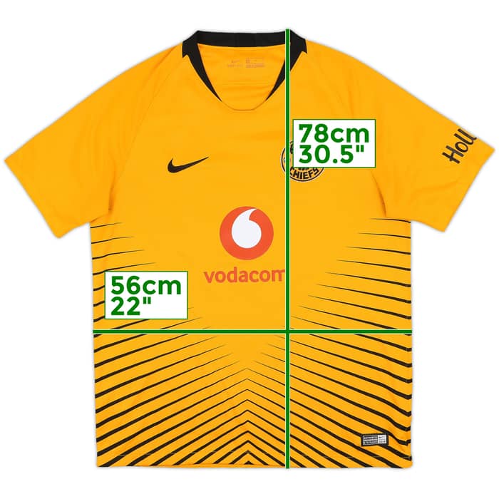 2018-19 Kaizer Chiefs Home Shirt - 8/10 - (L)