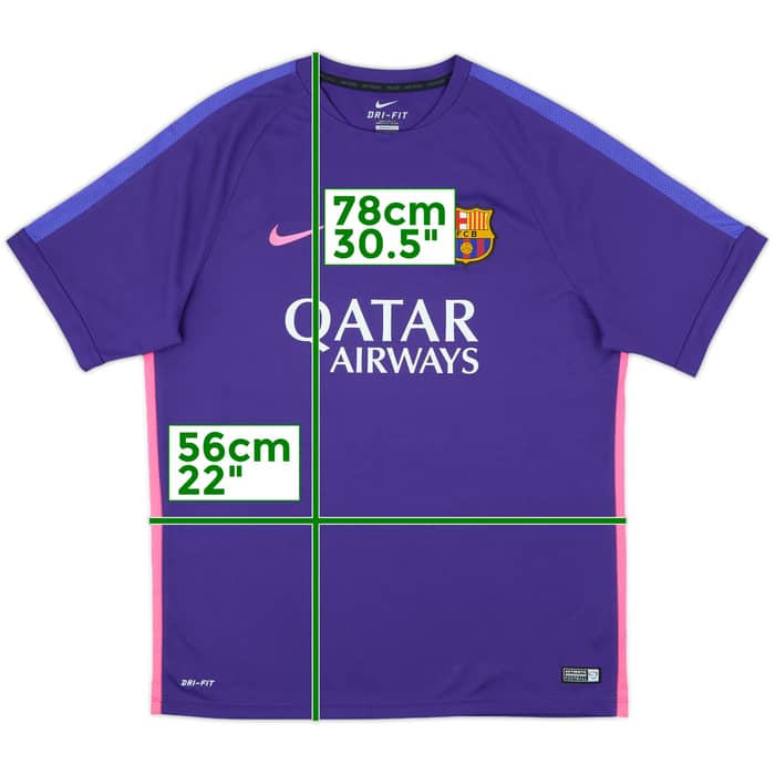 2014-15 Barcelona Nike Training Shirt - 8/10 - (XL)